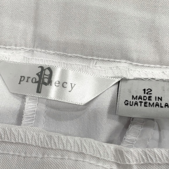Prophecy women’s while slim fit without zipper, two pockets size 12 - Picture 4 of 15